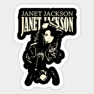 Janet Jackson Vintage Janet Jackson Sticker